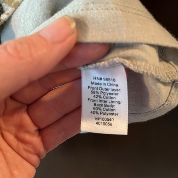 Cold Water Creek polyester blend top in medium - Picture 6 of 8